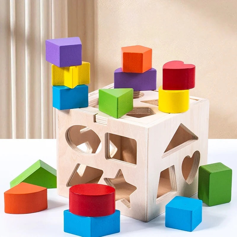 Montessori 6-in-1 Object Permanence Box