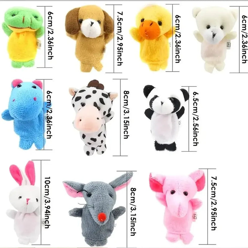 Animal Finger Puppet Set