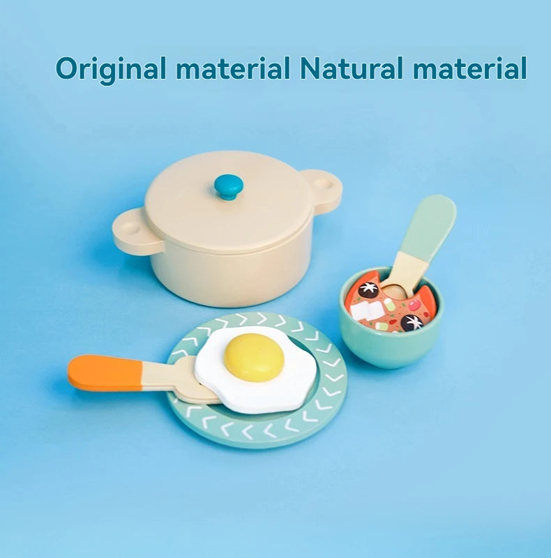 Montessori Wooden Cooking Set