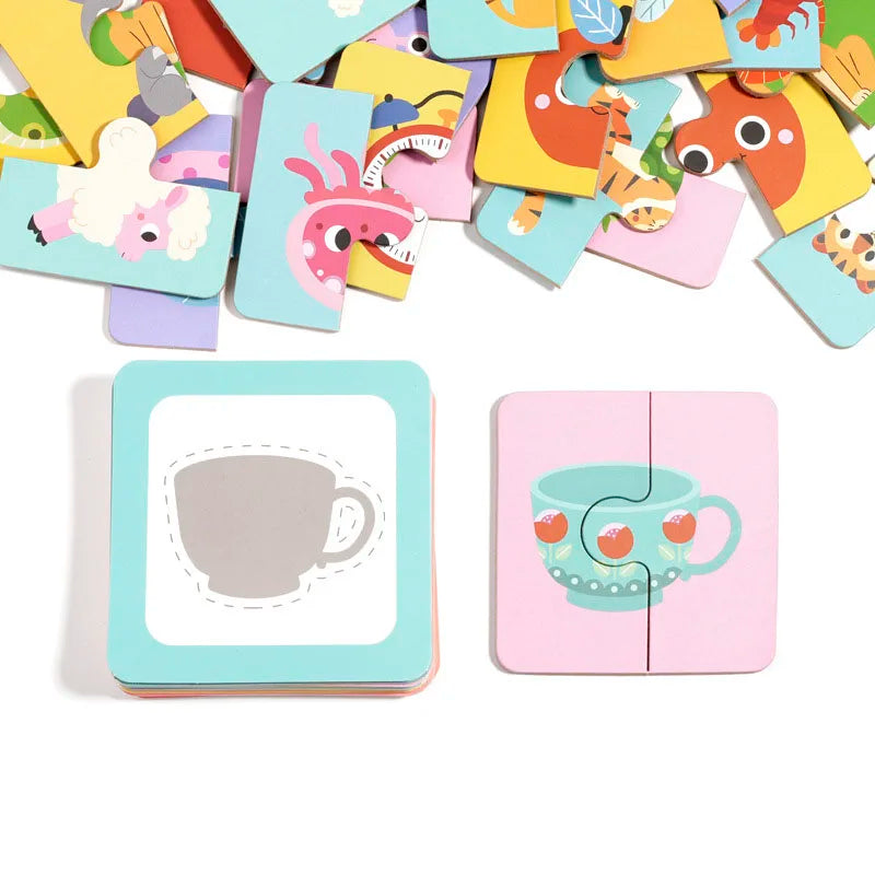 Montessori Wooden Shape Matching Board