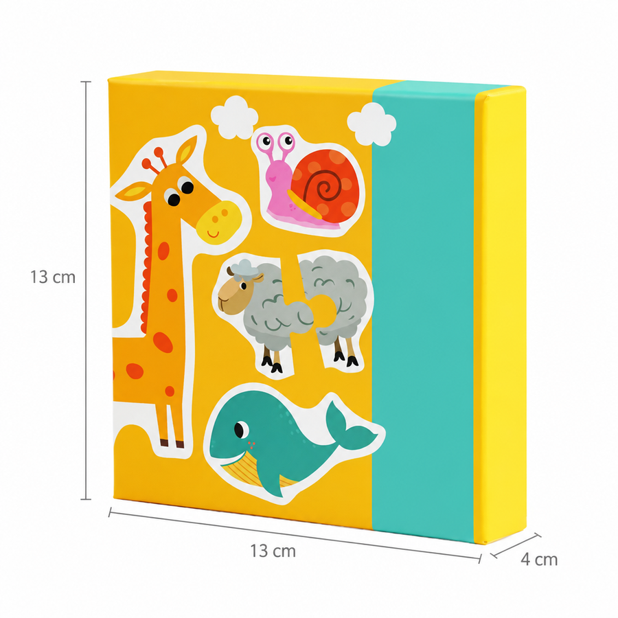 Puzzle box size 13 by 13 by 4 cm