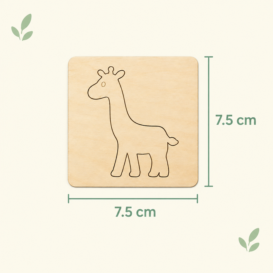 Stencil size 7.5 cm