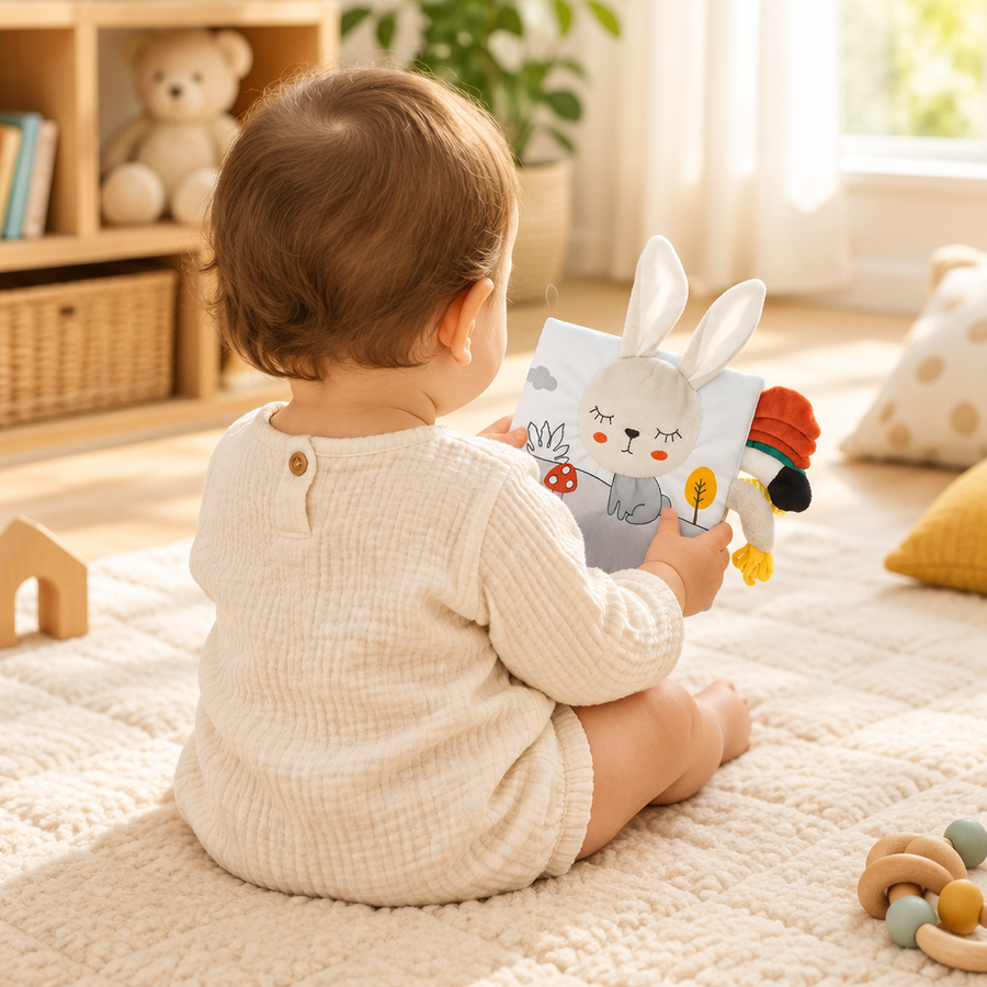 Montessori toy lifestyle sitting