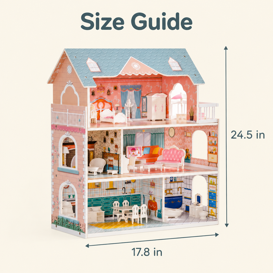 Dollhouse size guide