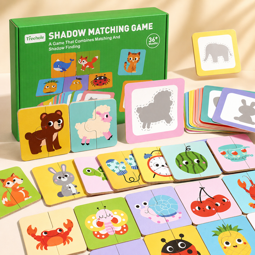 Montessori Wooden Shape Matching Board
