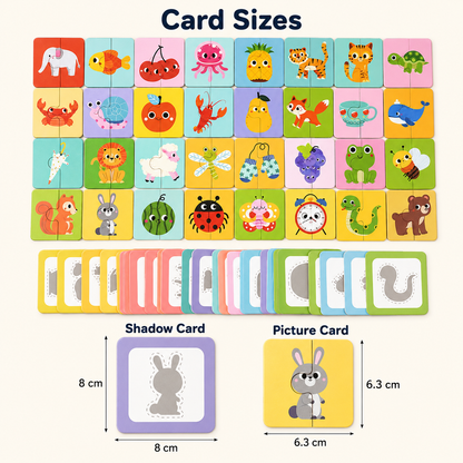 Montessori Wooden Shape Matching Board