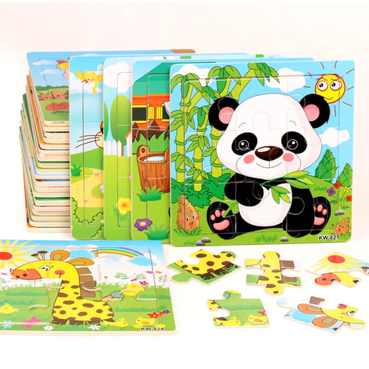 Wooden Animal Jigsaw Puzzle