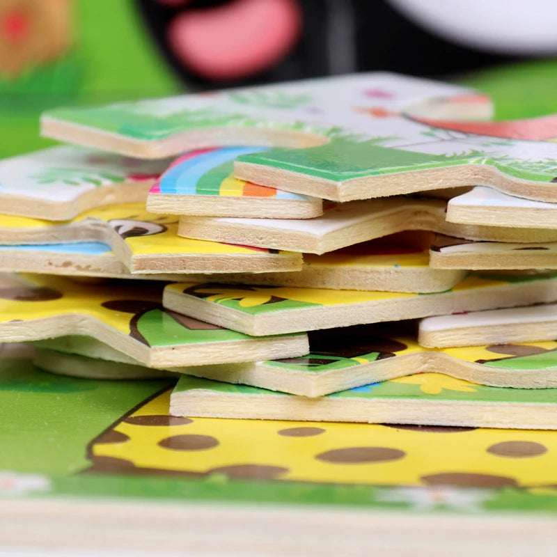 Wooden Animal Jigsaw Puzzle