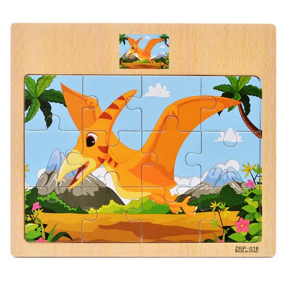 Wooden Animal Jigsaw Puzzle