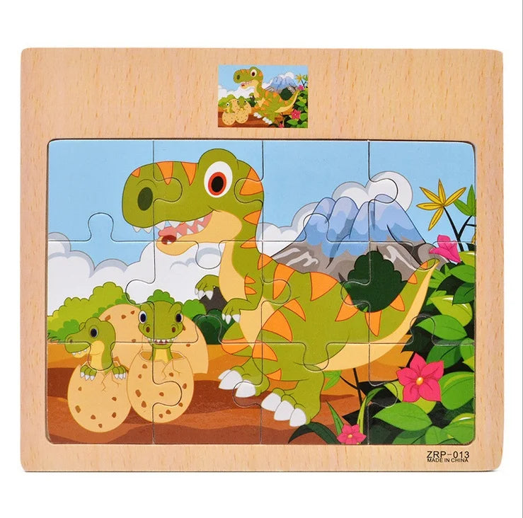 Wooden Animal Jigsaw Puzzle