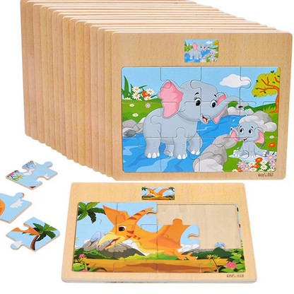 Wooden Animal Jigsaw Puzzle