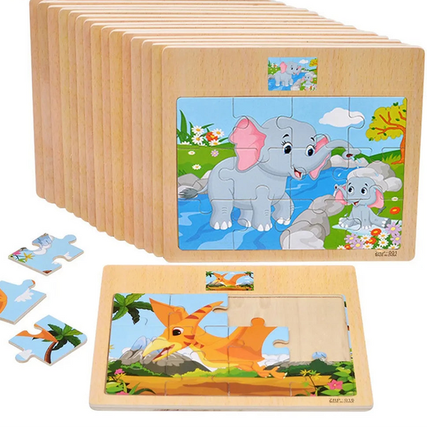 Wooden Animal Jigsaw Puzzle