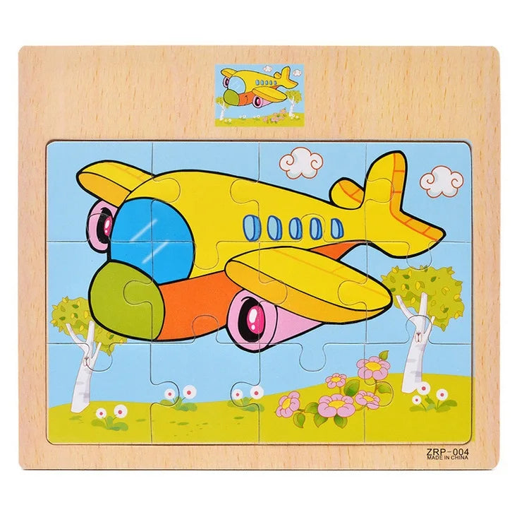 Wooden Animal Jigsaw Puzzle
