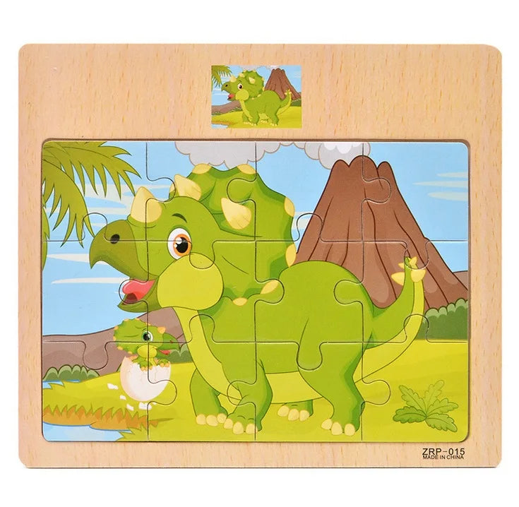 Wooden Animal Jigsaw Puzzle