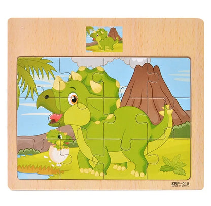 Wooden Animal Jigsaw Puzzle