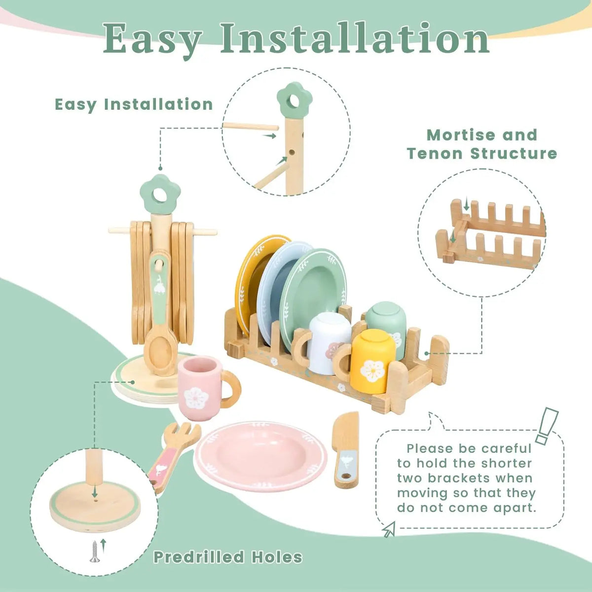 Montessori Wooden Kitchen Set