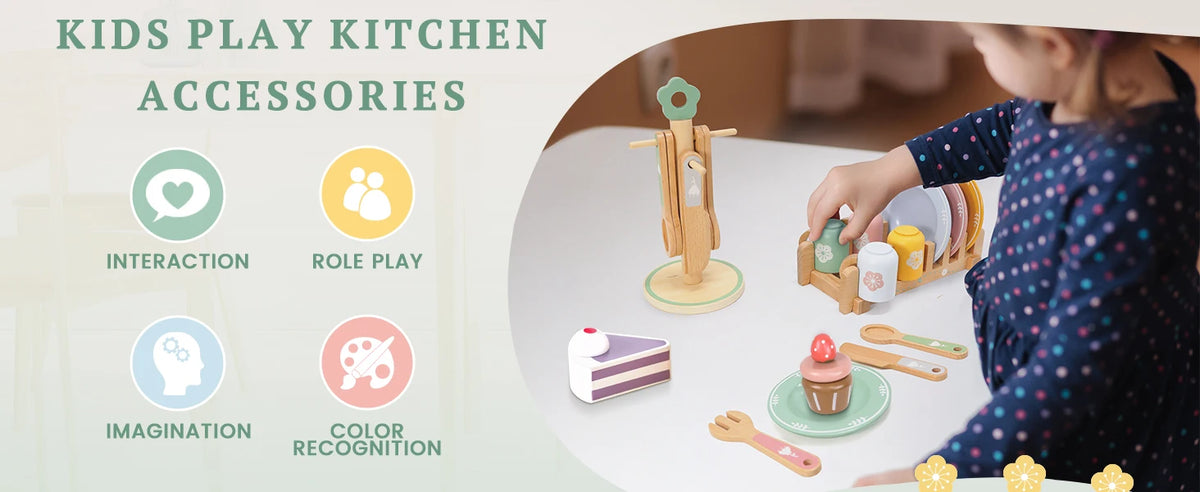 Montessori Wooden Kitchen Set