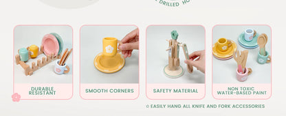 Montessori Wooden Kitchen Set