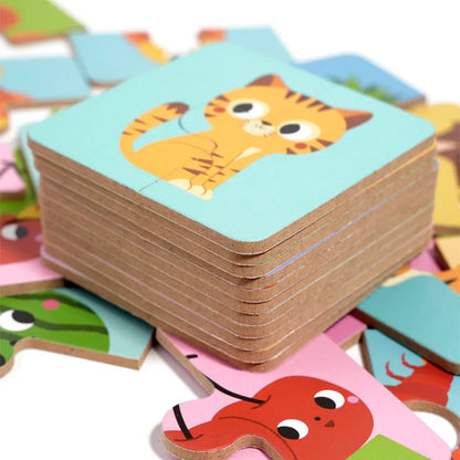 Montessori Wooden Shape Matching Board
