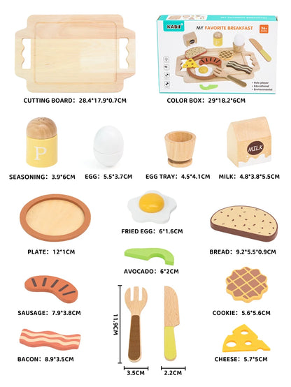 Montessori Wooden Kitchen Set