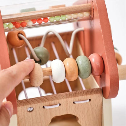 Montessori Wooden Mushroom House Toy