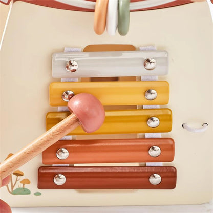 Montessori Wooden Mushroom House Toy