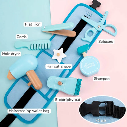 Montessori Wooden Hair Stylist Set