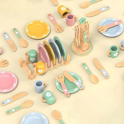 Montessori Wooden Kitchen Set