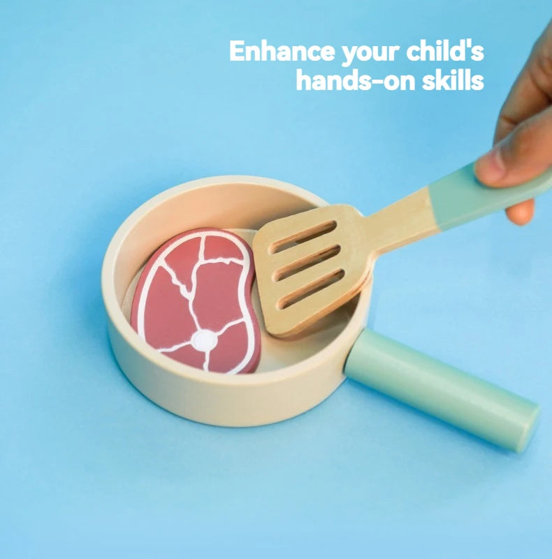 Montessori Wooden Cooking Set
