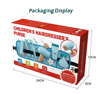 Montessori Wooden Hair Stylist Set