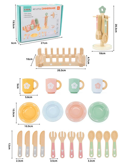 Montessori Wooden Kitchen Set