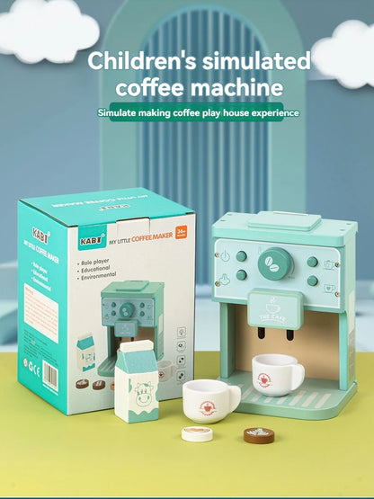 Montessori Wooden Coffee Maker Set