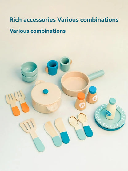 Montessori Wooden Cooking Set