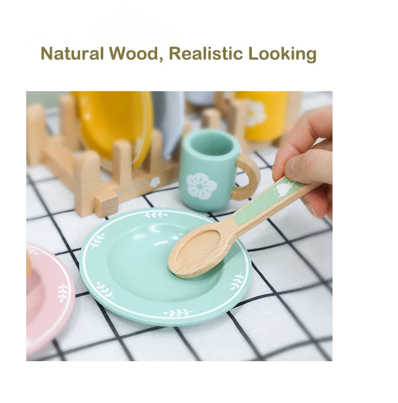 Montessori Wooden Kitchen Set