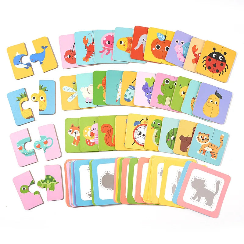 Montessori Wooden Shape Matching Board