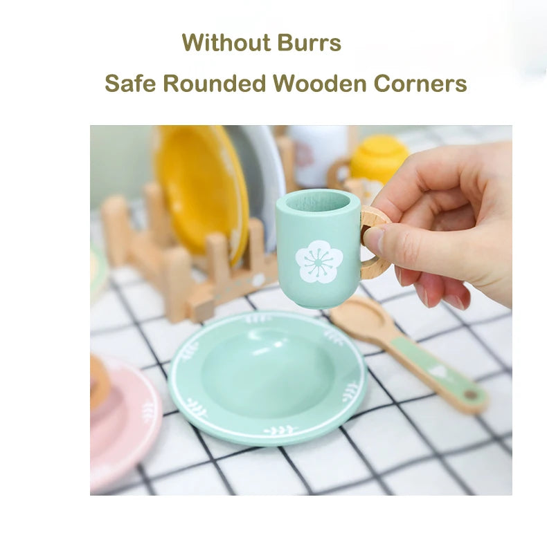 Montessori Wooden Kitchen Set