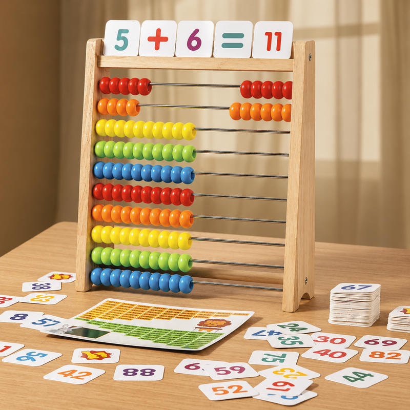 Montessori Wooden Abacus