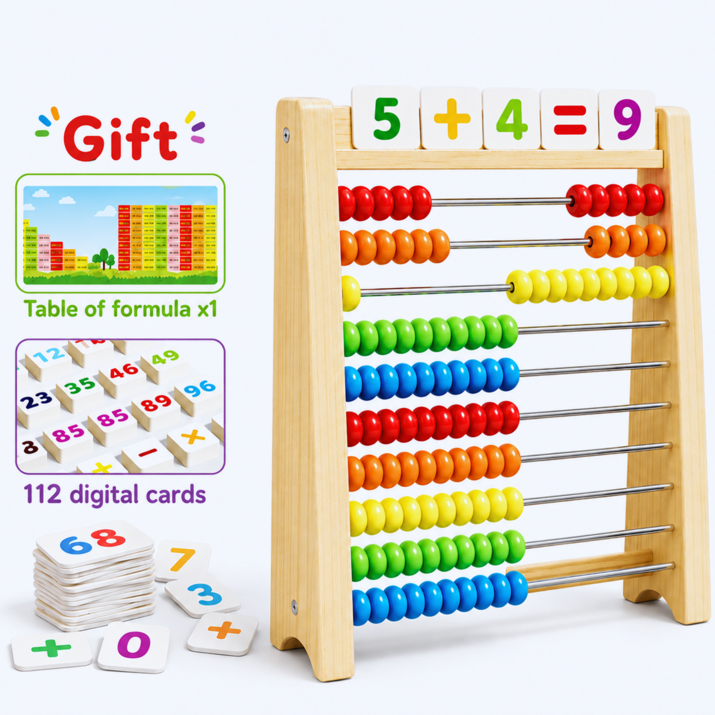 Montessori Wooden Abacus