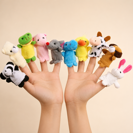 Montessori Animal Finger Puppet Set