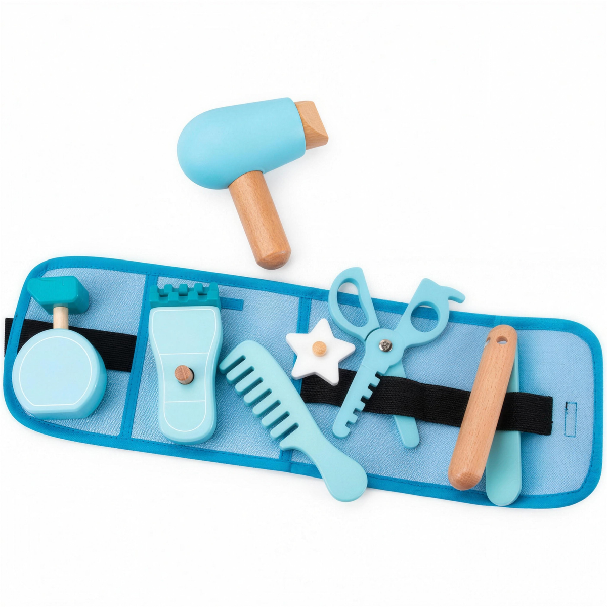 Montessori Wooden Hair Stylist Set