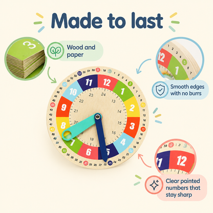 Wooden clock materials and quality