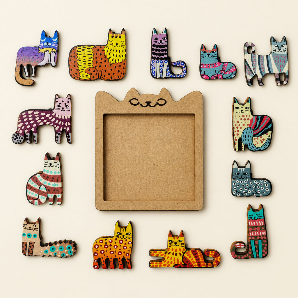 Everything in the cat puzzle