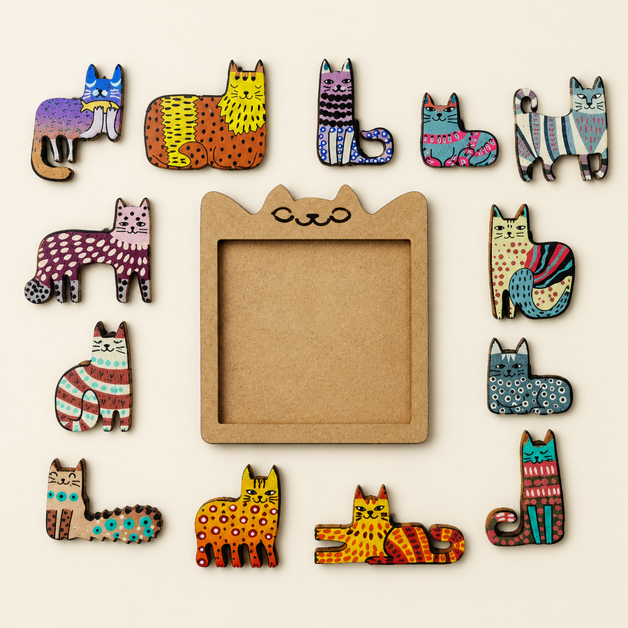 Everything in the cat puzzle