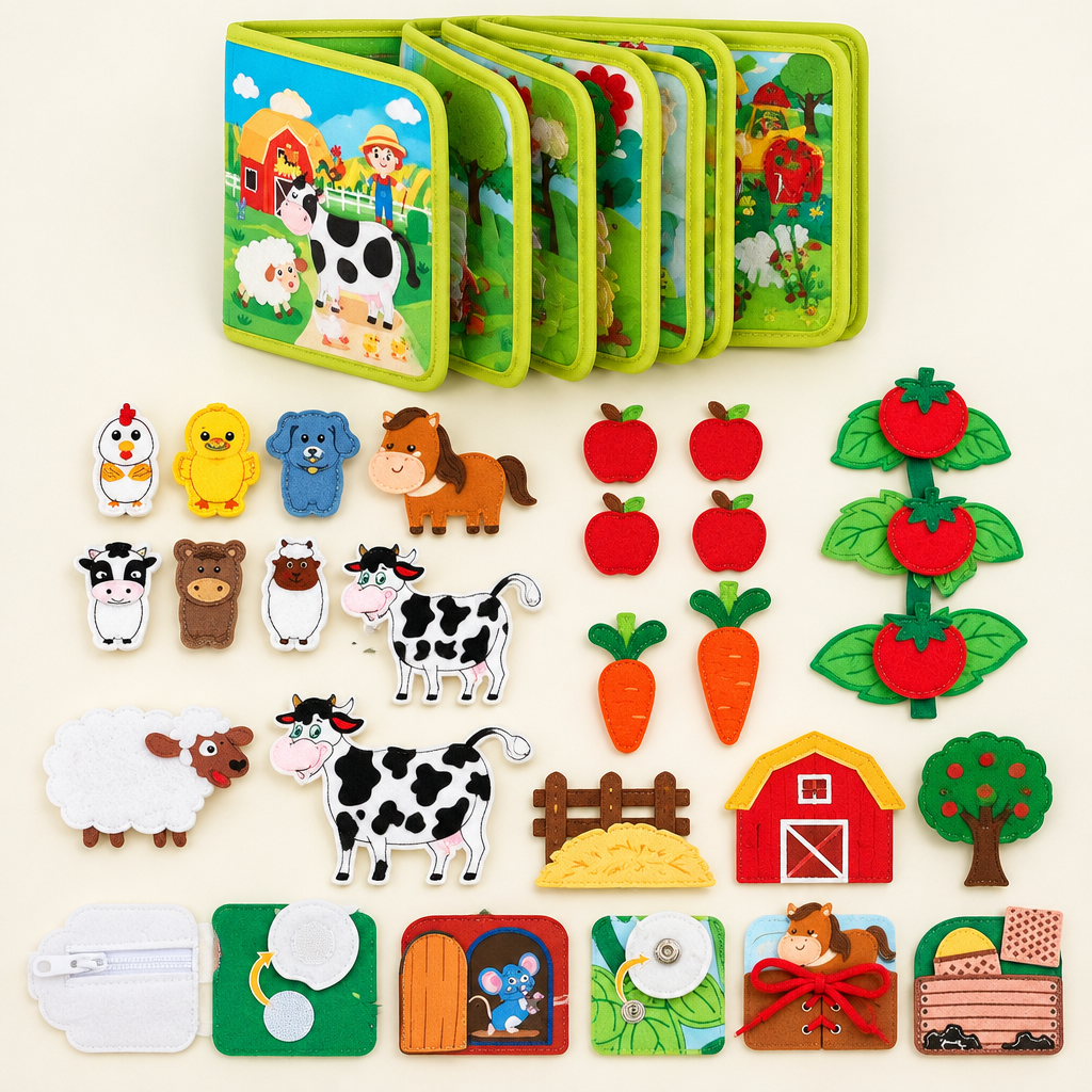 Everything in the felt farm book