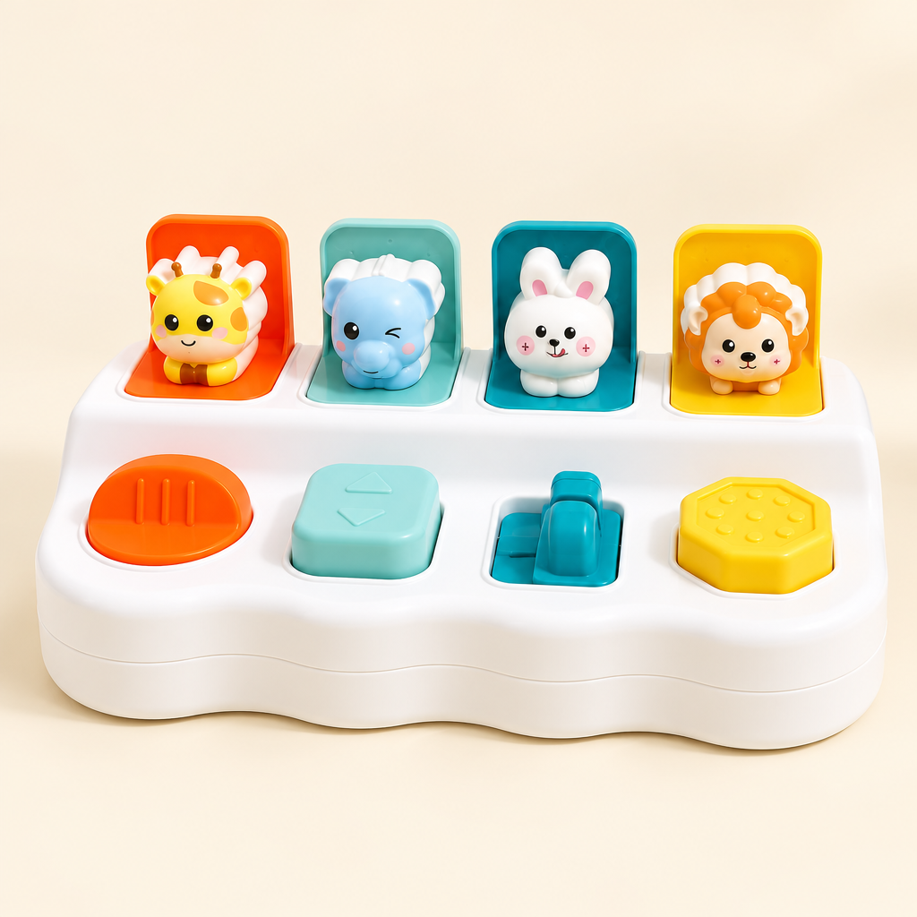 Pop-up animals toy
