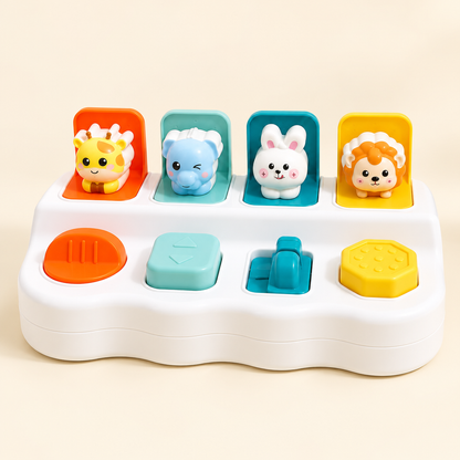 Pop-up animals toy