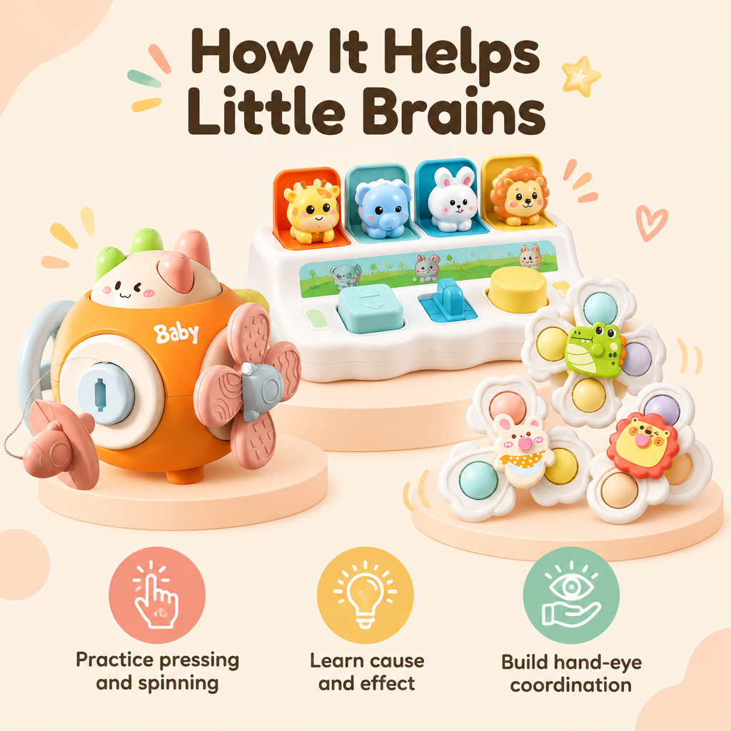 How the sensory toys help little brains