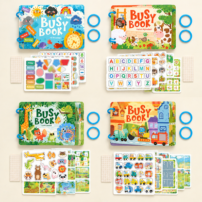 All four busy book themes