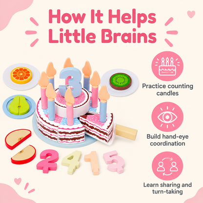How the birthday cake toy helps little brains
