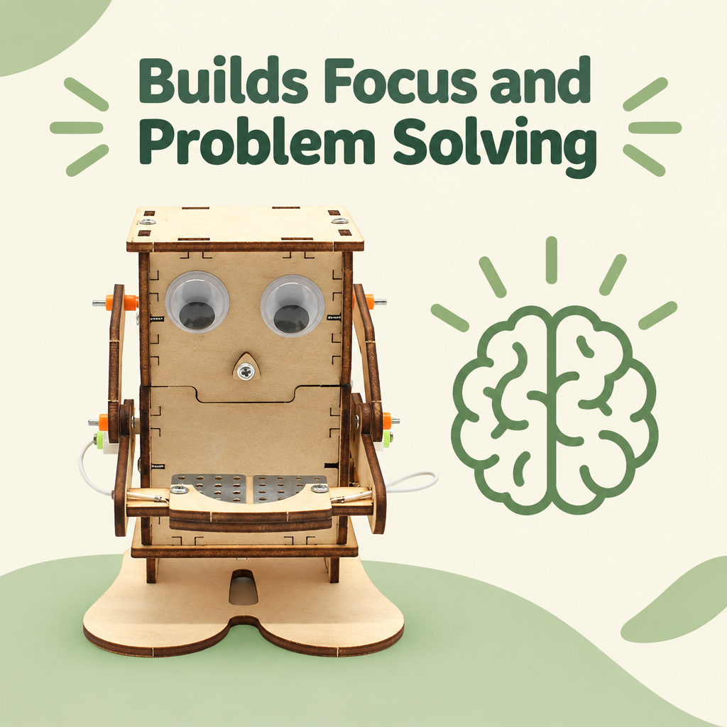 Builds focus and problem solving